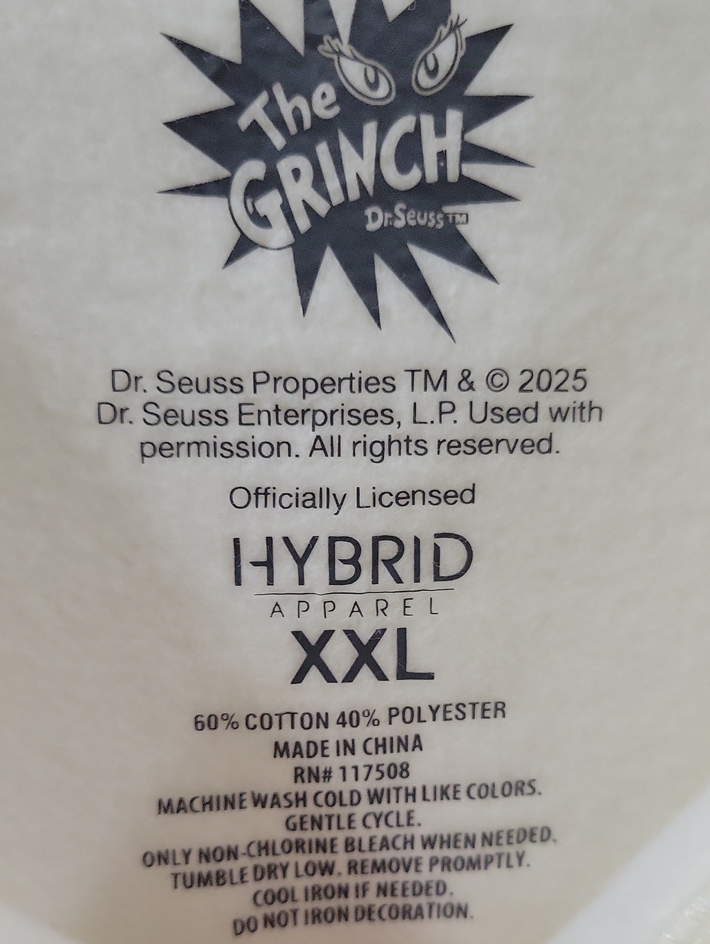 Dr. Seuss The Grinch Holiday Sweatshirt - Picture 6 of 6